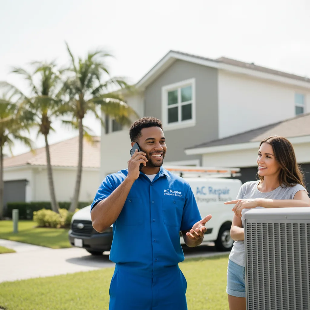 AC Repair Pompano Beach customer support in Bluff City